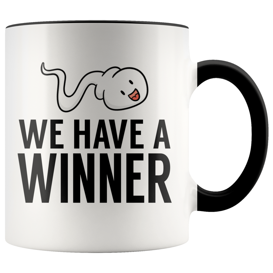 Accent Mug - We Have a Winner Pregnancy