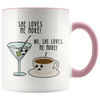Accent Mug - Martini Coffee She Loves