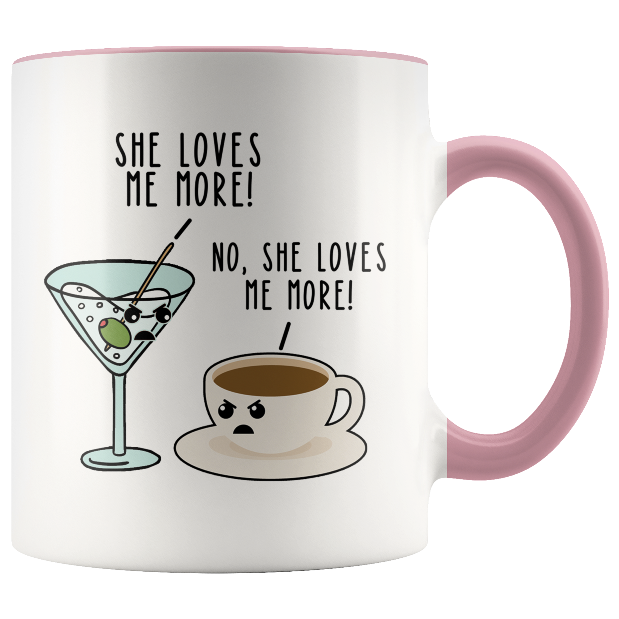 Accent Mug - Martini Coffee She Loves