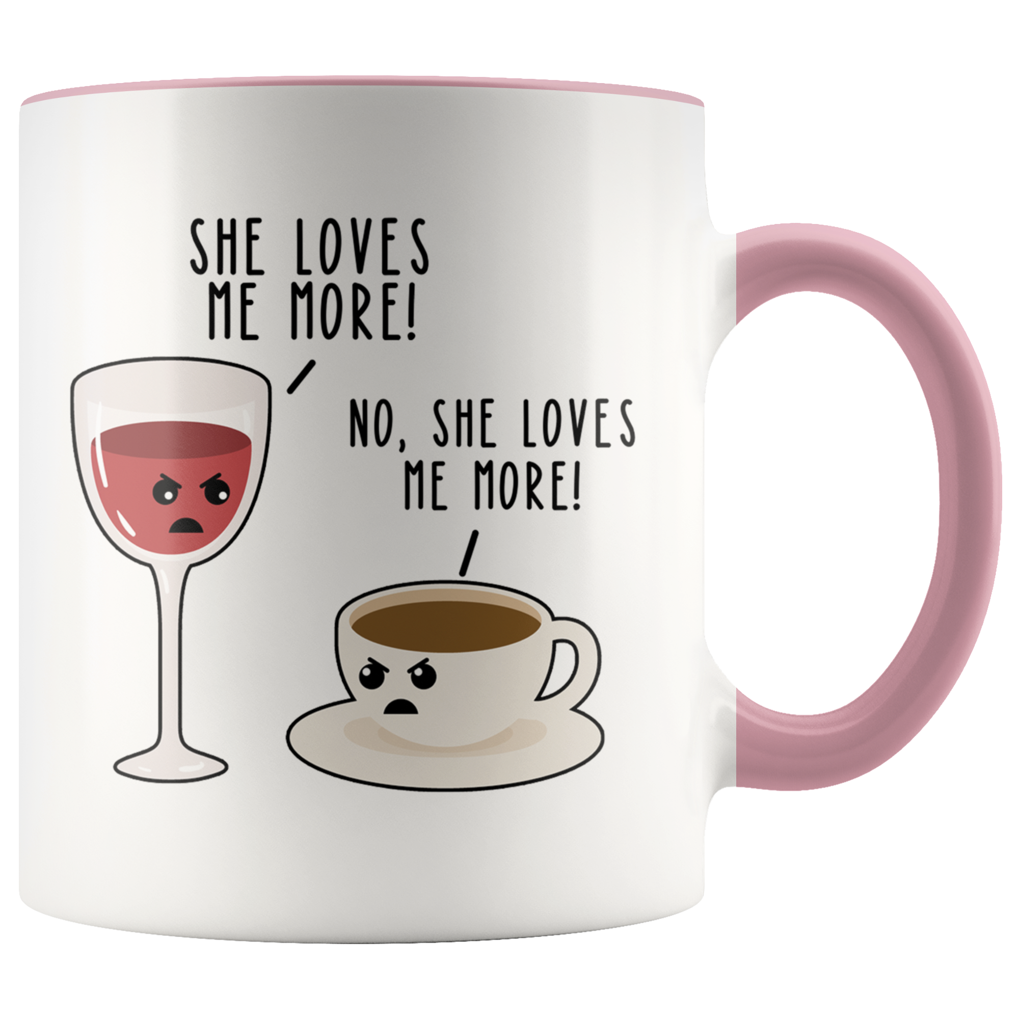 Accent Mug - Wine And Coffee