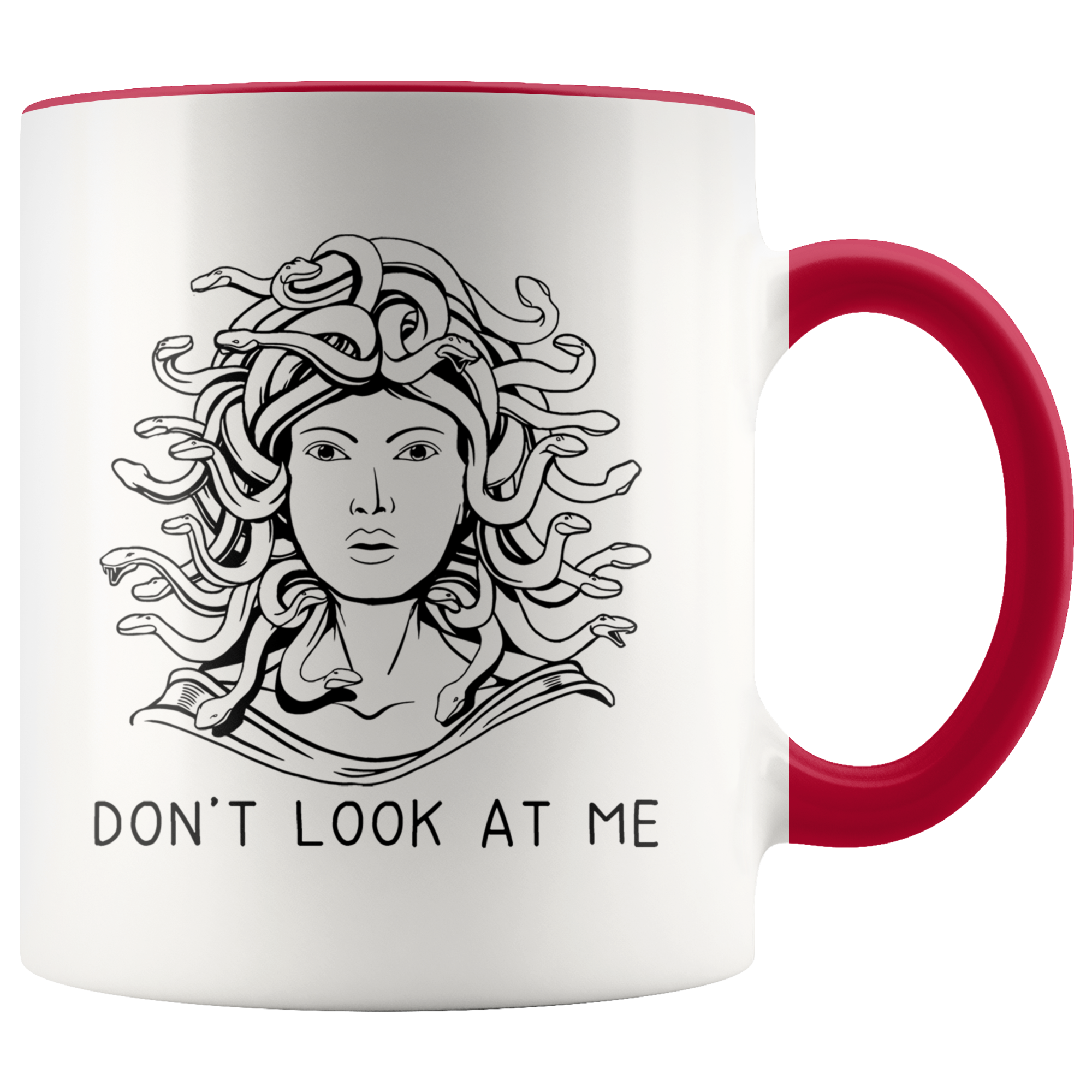 Accent Mug - Medusa Don't Look At Me