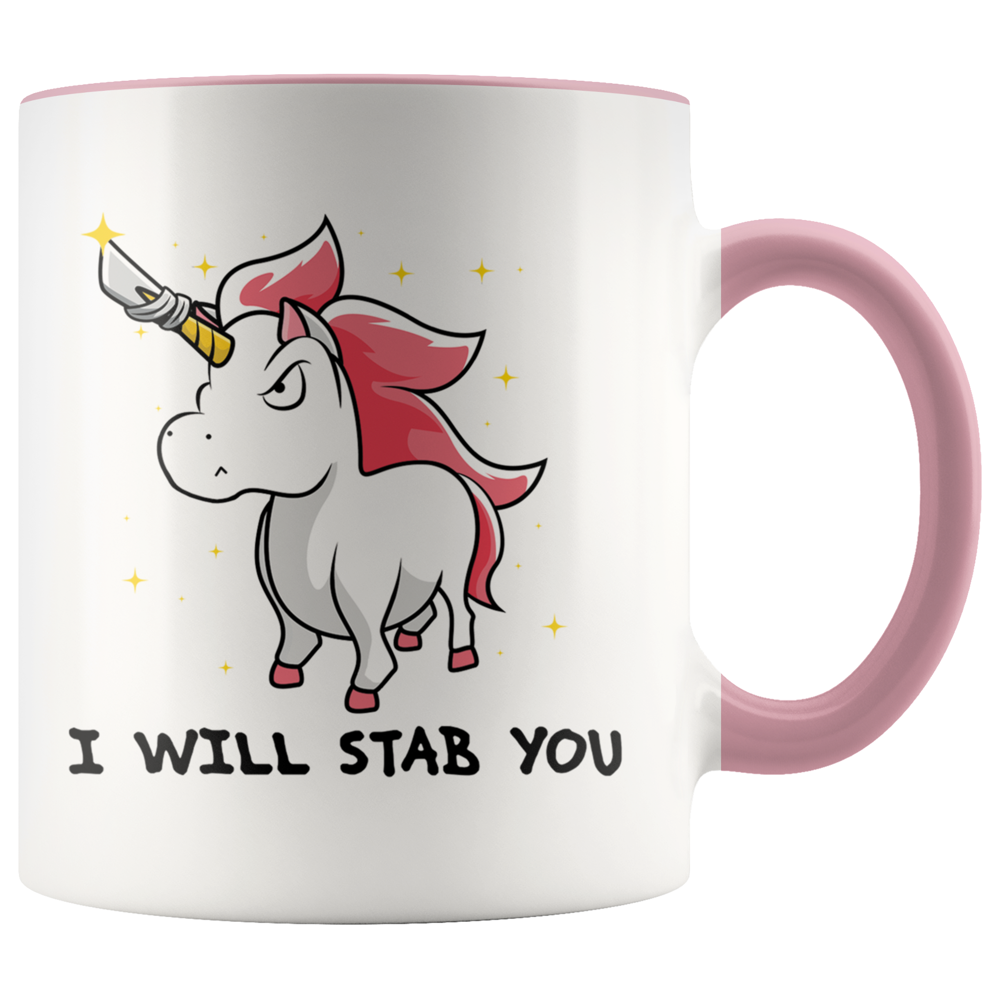 Accent Mug - Unicorn Will Stab You