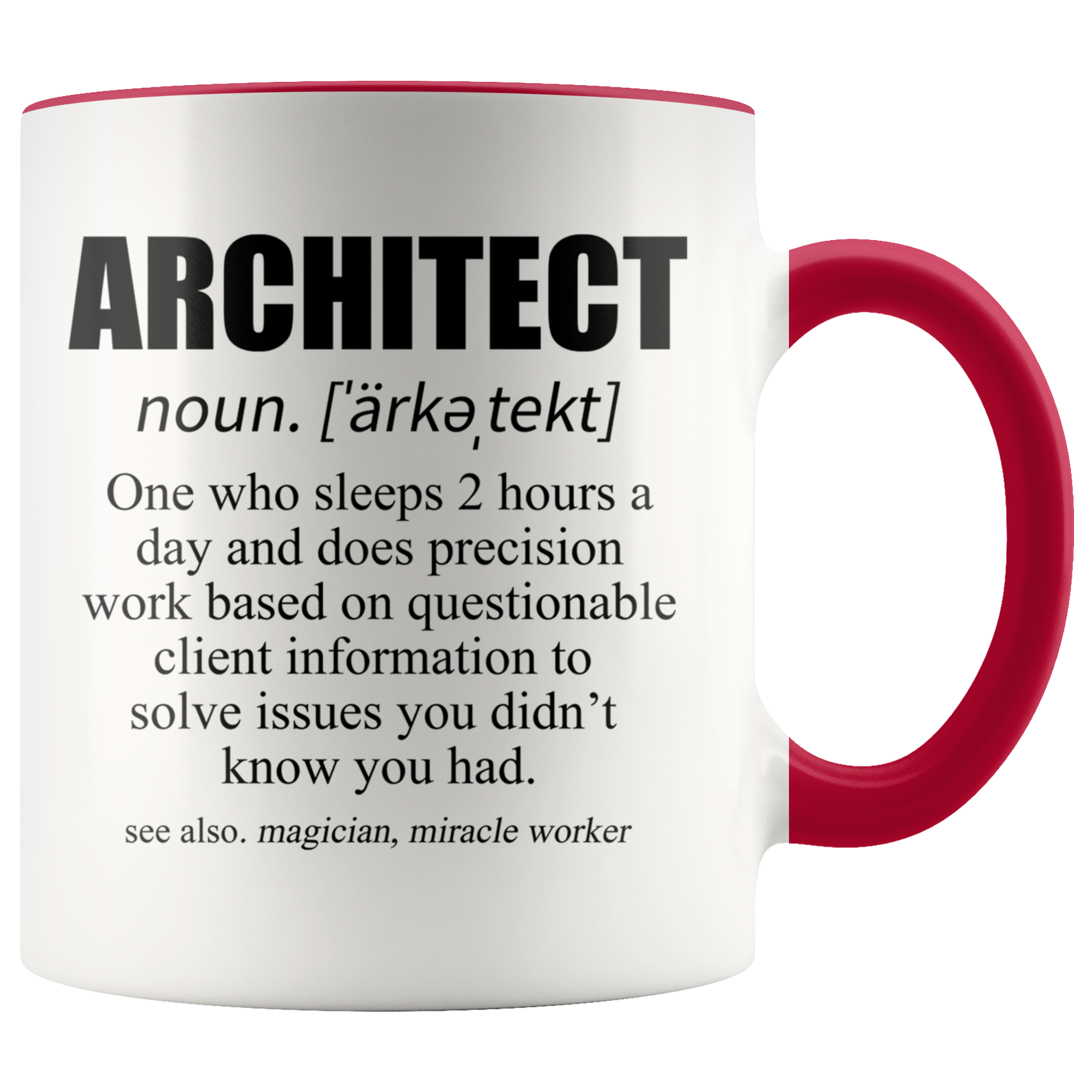 Accent Mug - Architect Definition Mug
