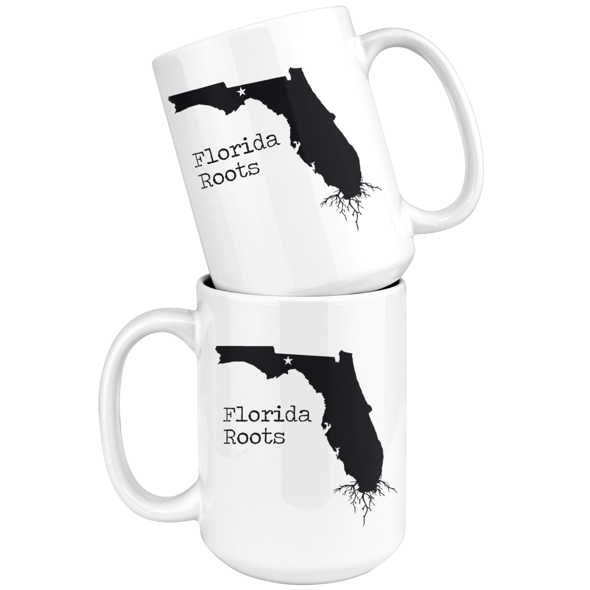 White Mugs - Florida Roots