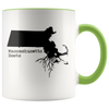 Accent Mug - Massachusetts State Roots