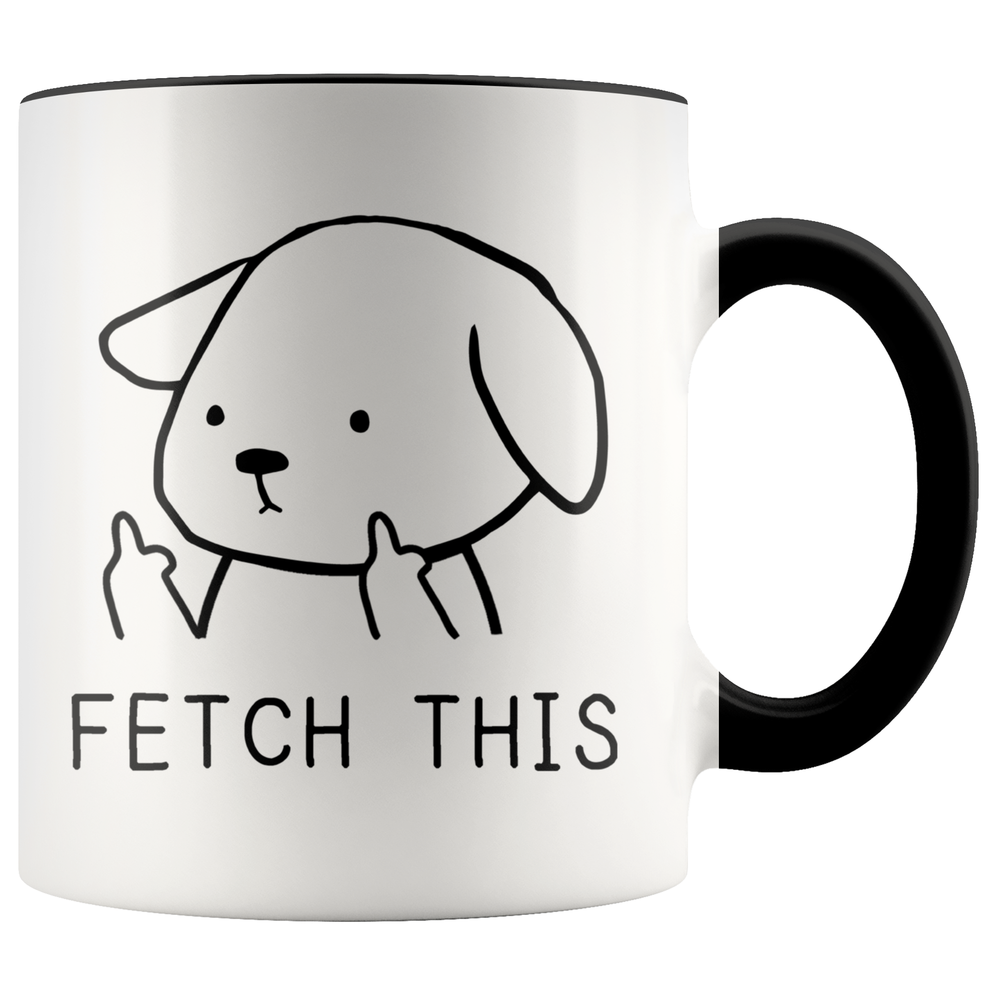 Accent Mug - Fetch This Dog