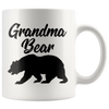 White 11oz Mug - Grandma Bear