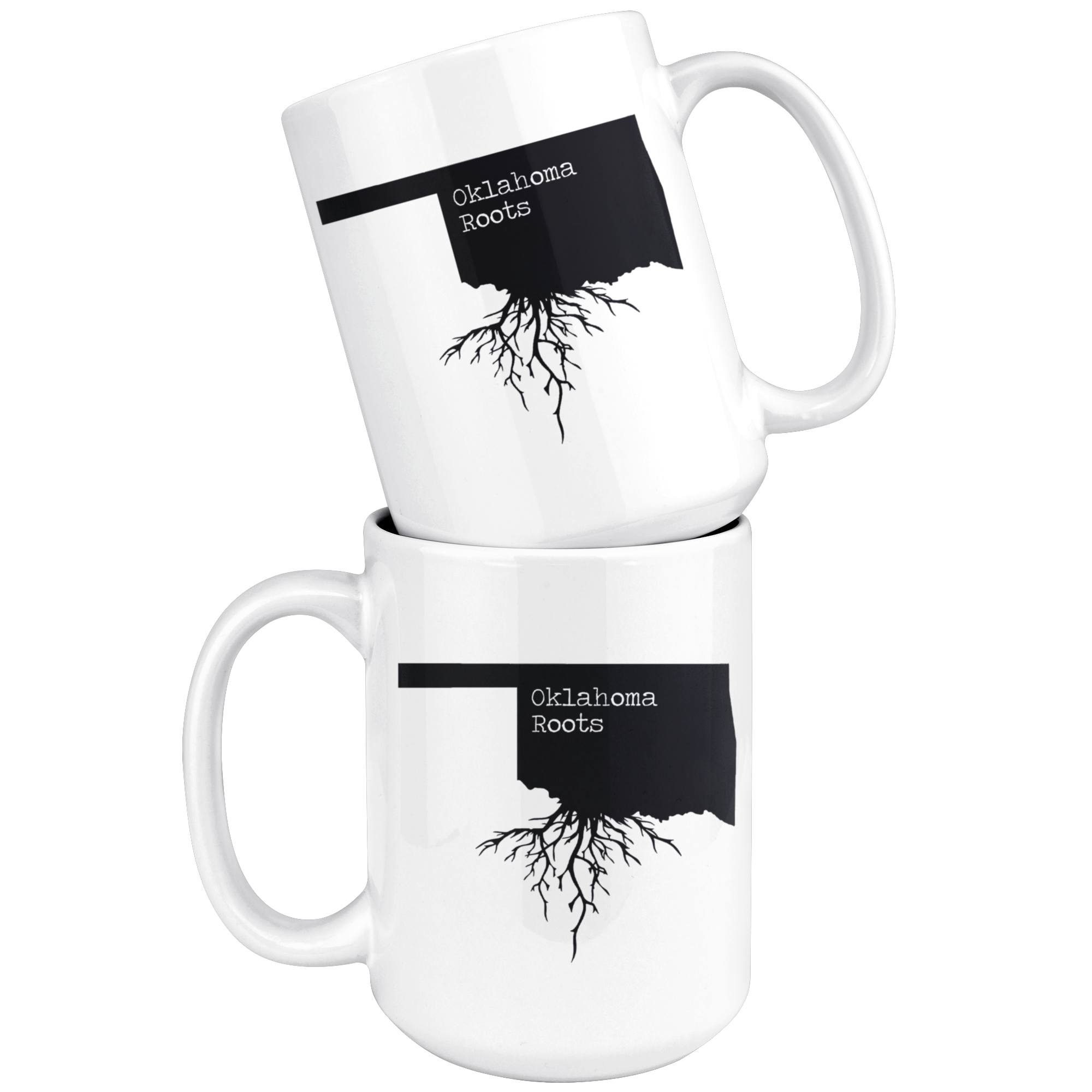 White Mugs - Oklahoma Roots