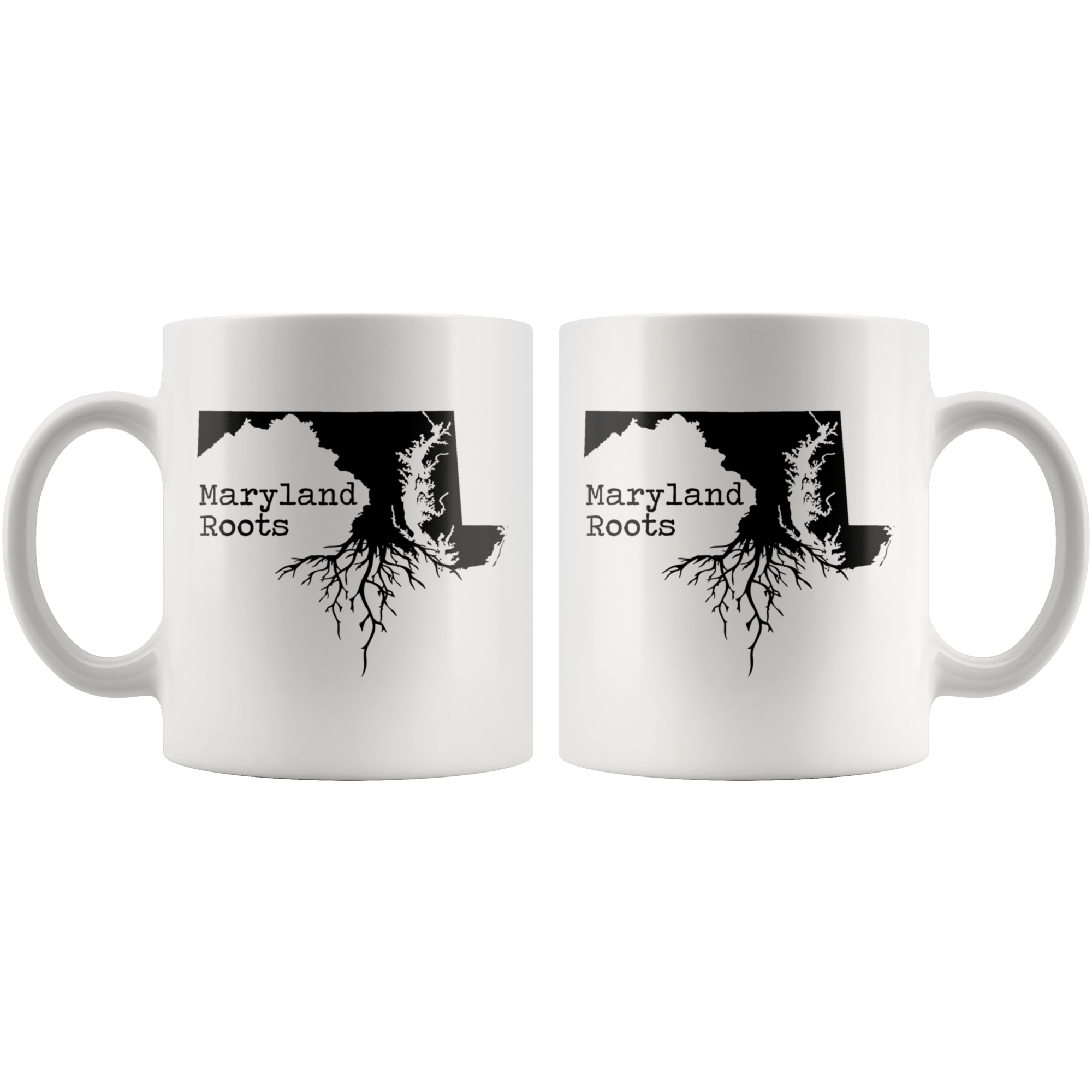 White Mugs - Maryland Roots