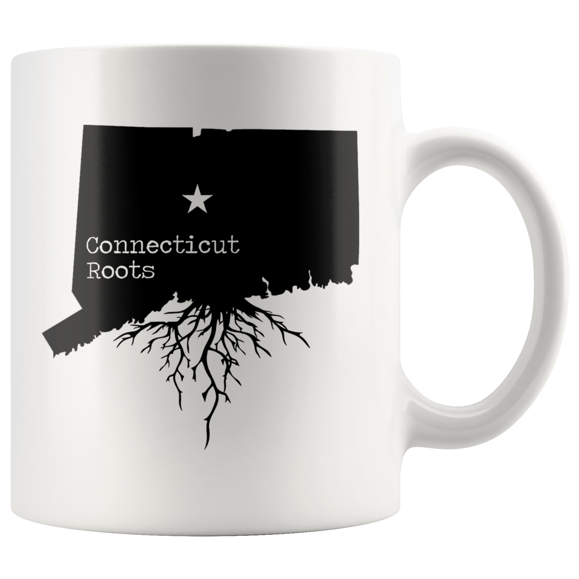 White Mugs - Connecticut Roots