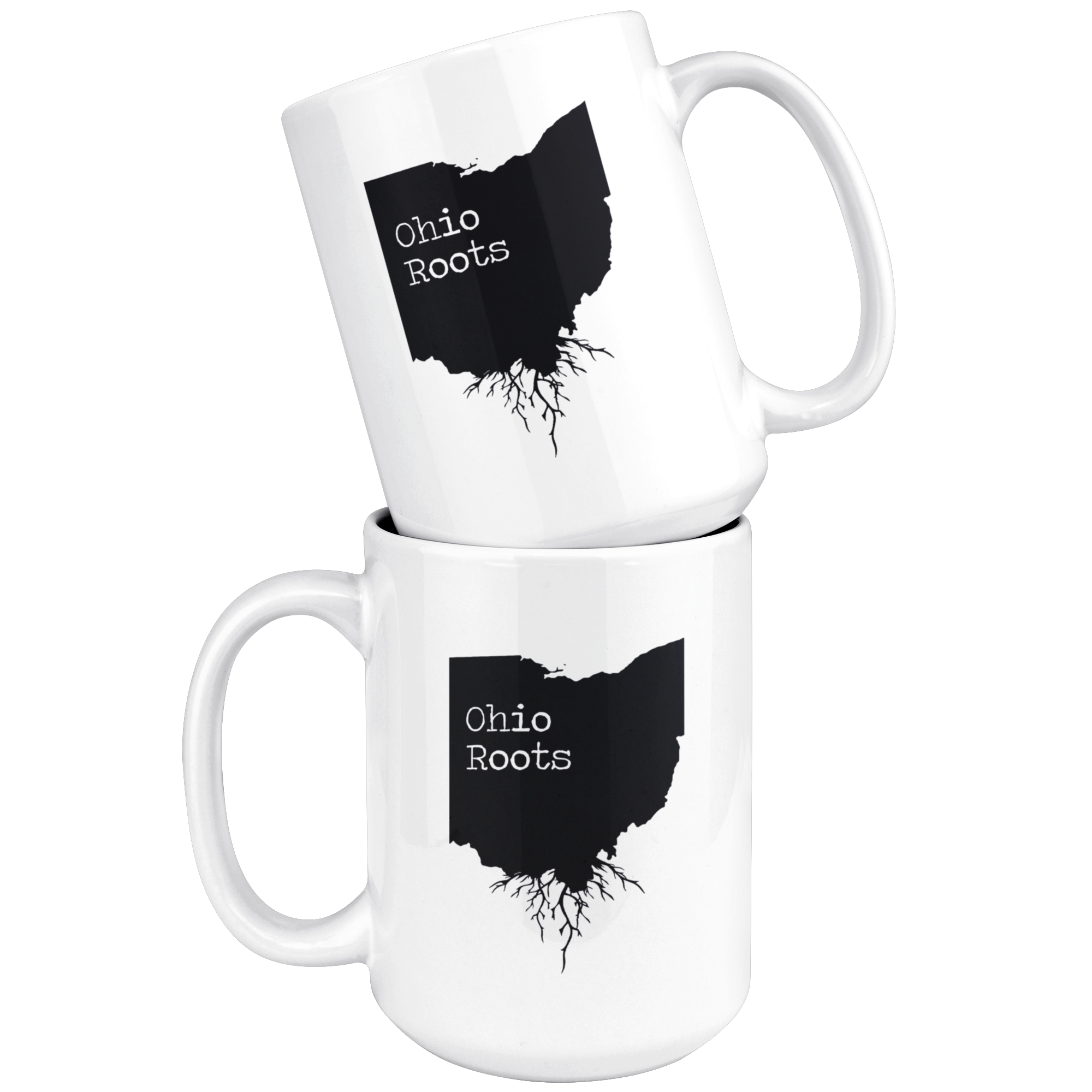 White Mugs - Ohio Roots