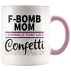 Accent Mug - F Bomb Mom