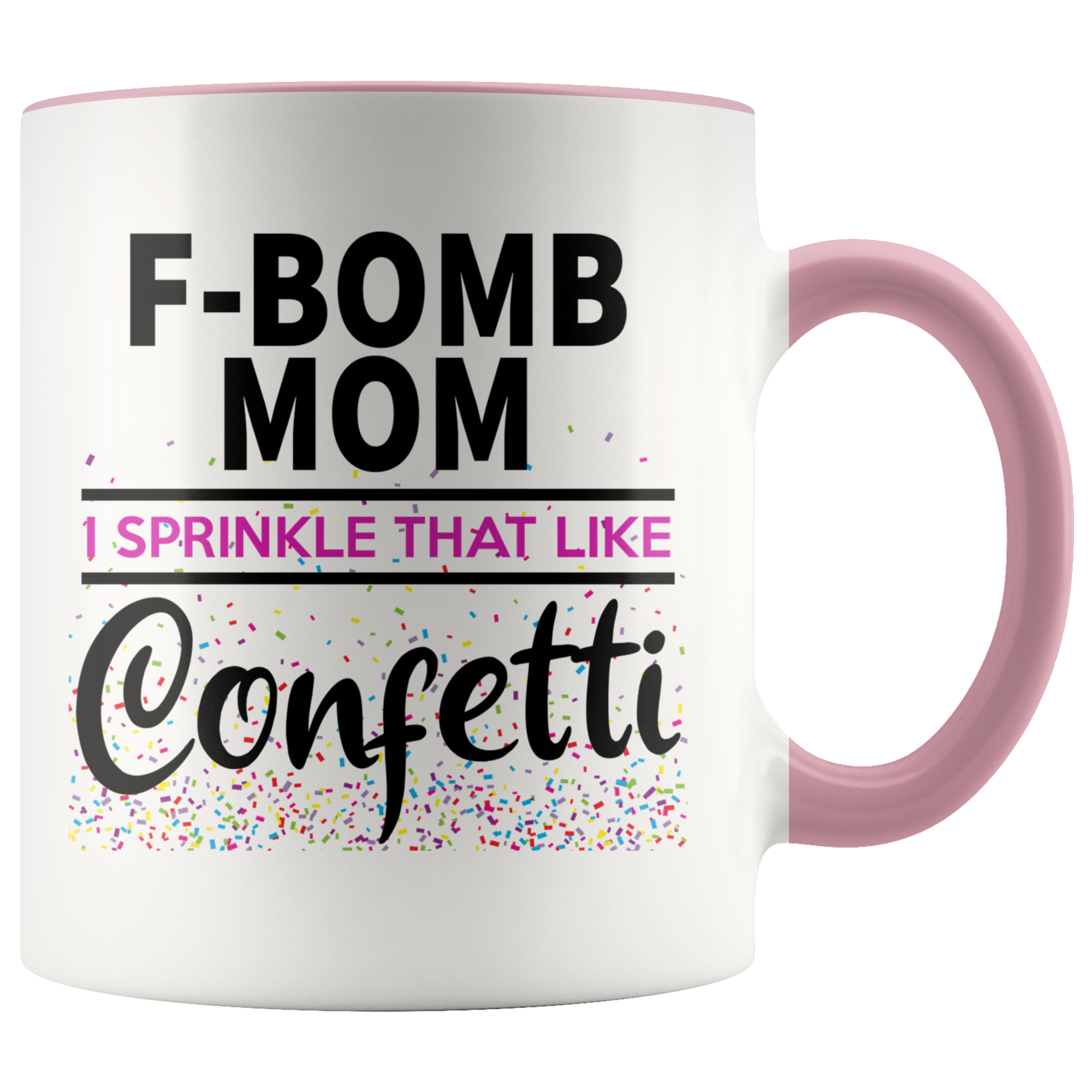 Accent Mug - F Bomb Mom