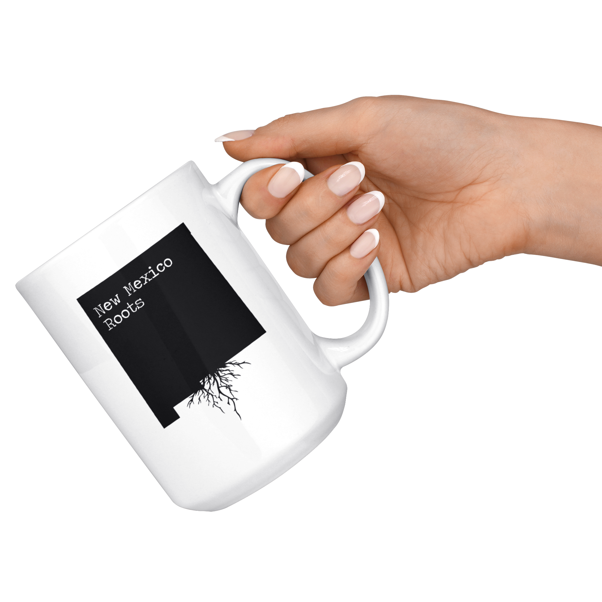 White Mugs - New Mexico Roots