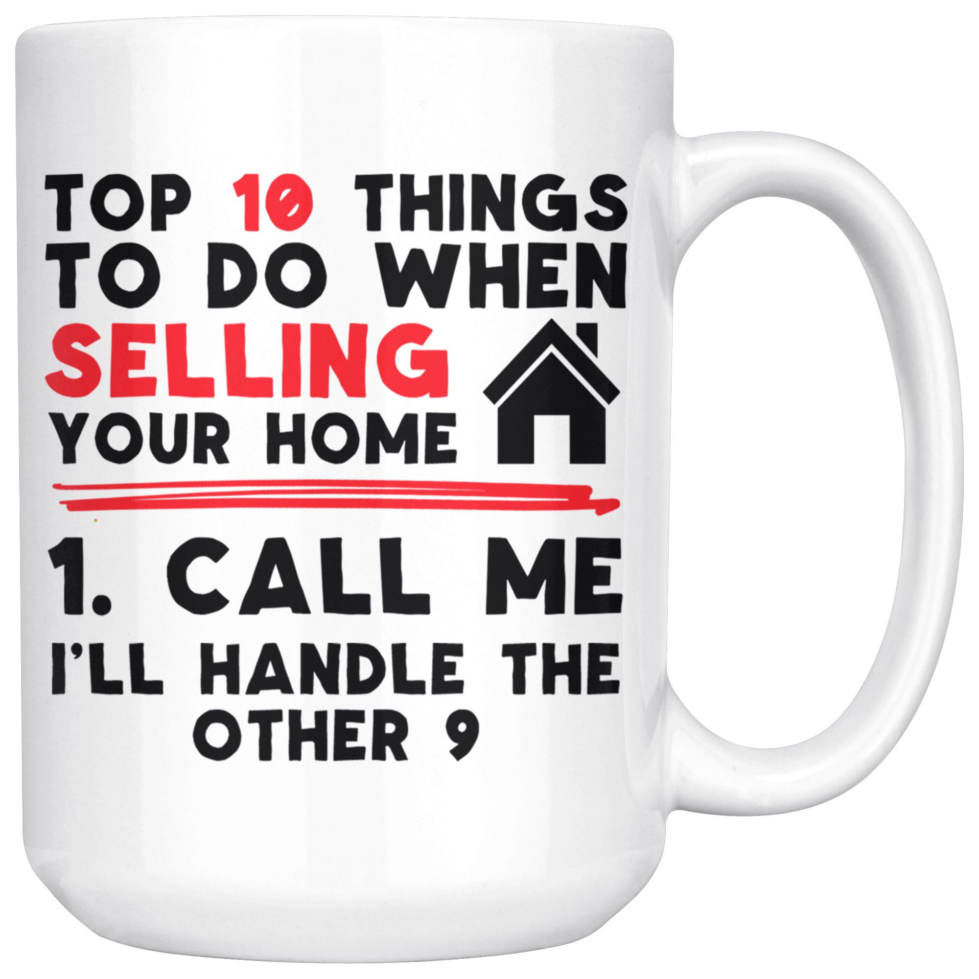 White 15oz Mug - Landry Custom