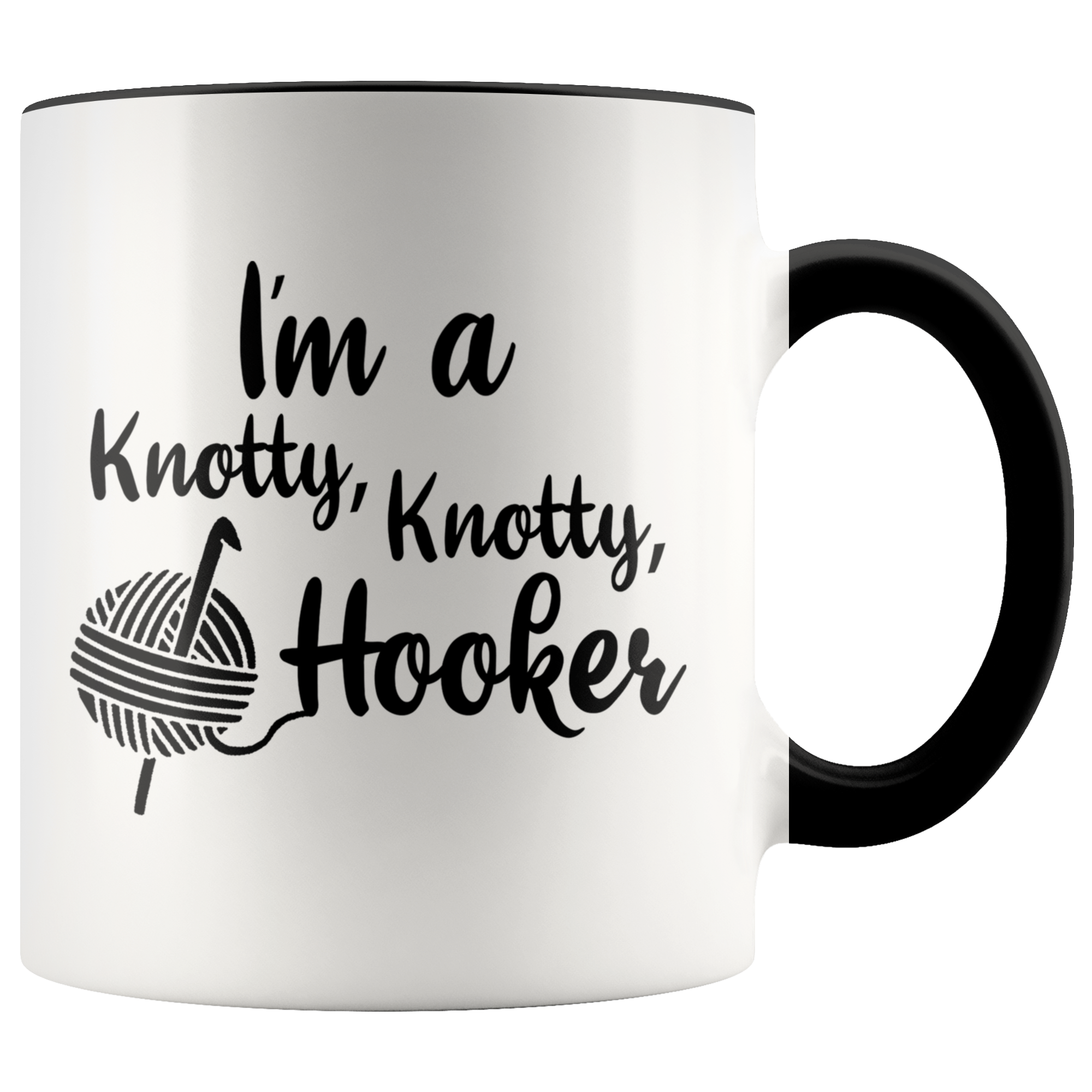 Accent Mug - Knotty Knotty Hooker