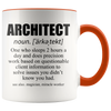 Accent Mug - Architect Definition Mug