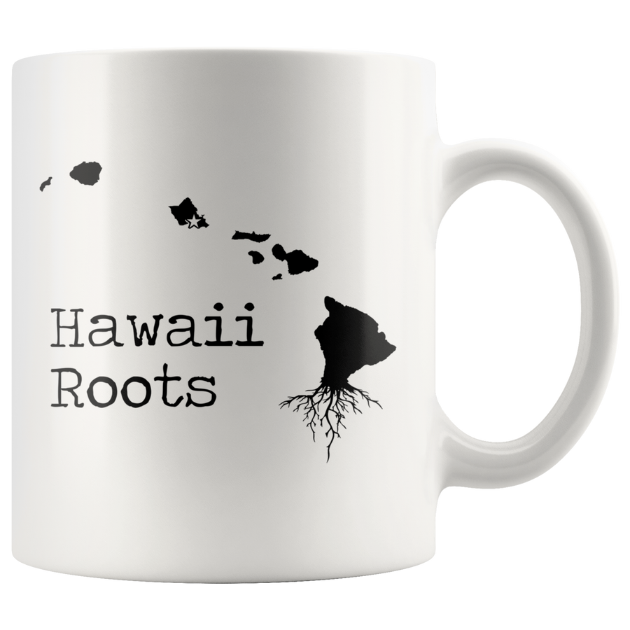 White Mugs - Hawaii Roots