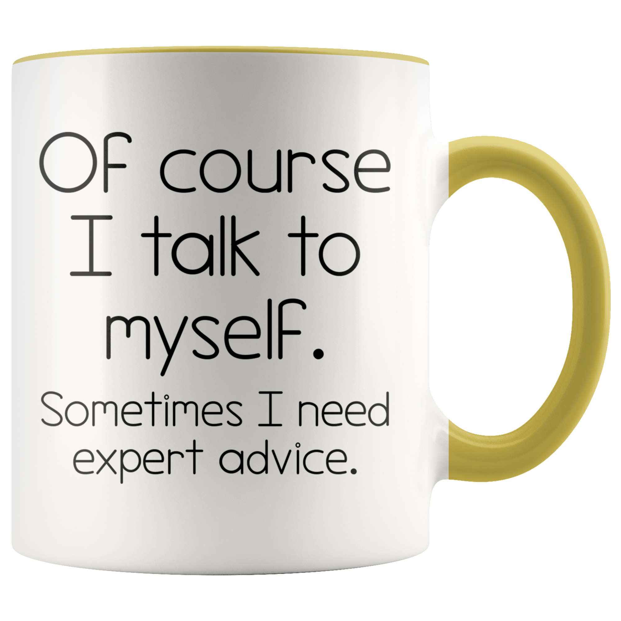 Accent Mug - Talk To Myself Expert Advice