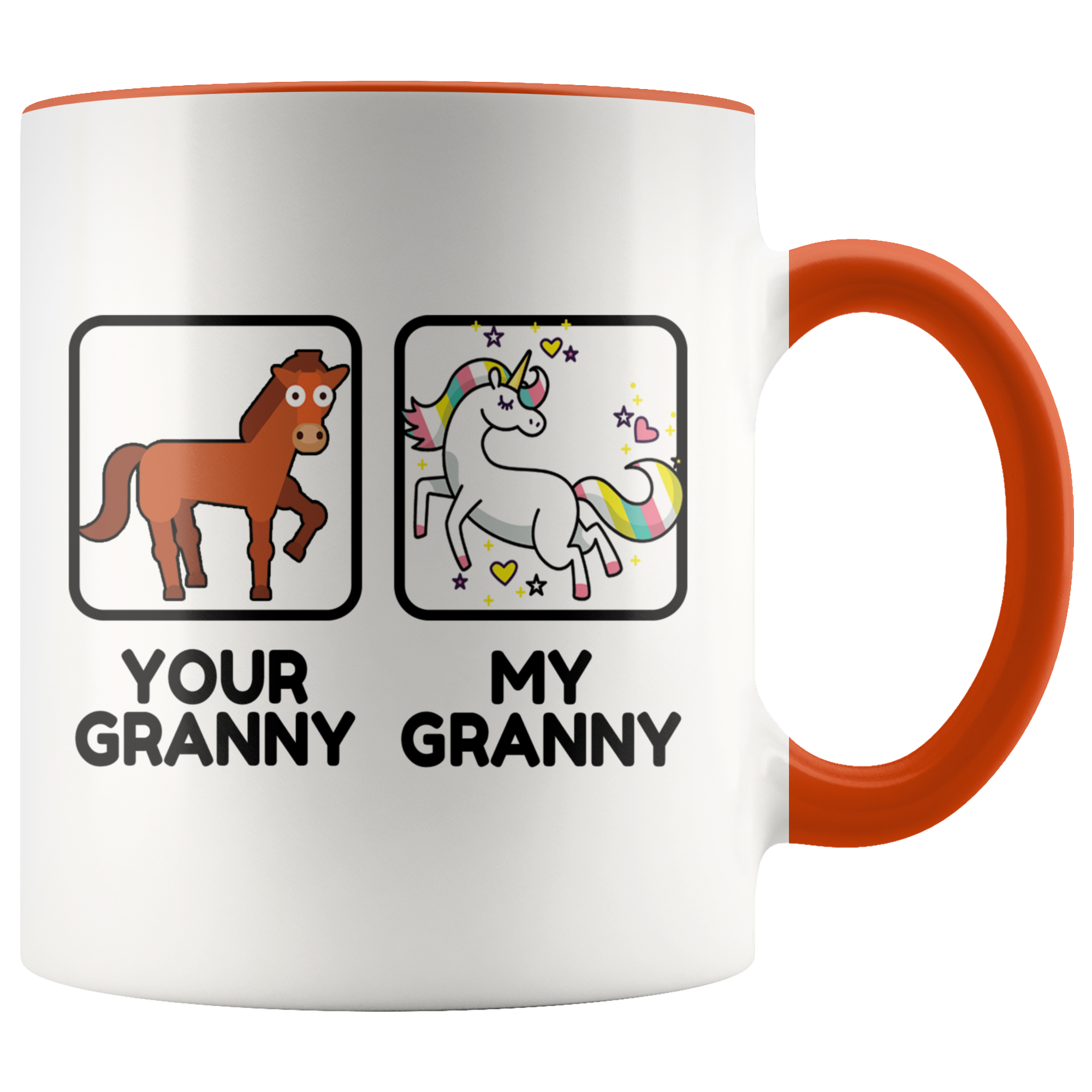 Accent Mug - Your Granny My Granny Unicorn
