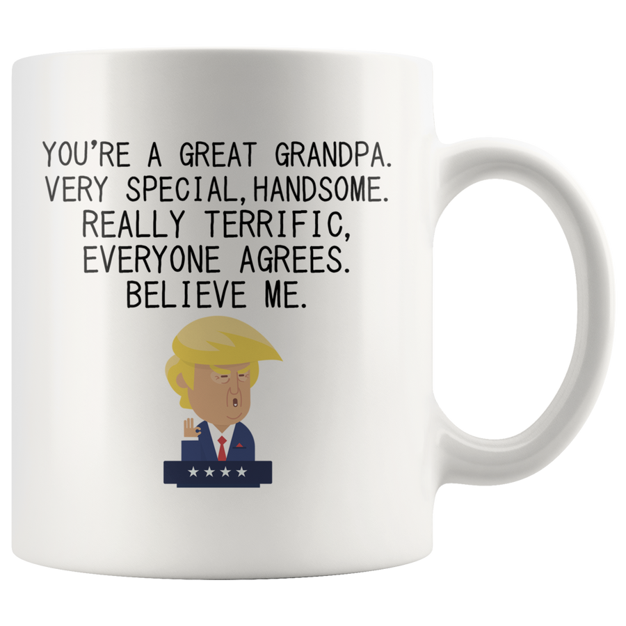 White 11oz Mug - Trump Grandpa Mug
