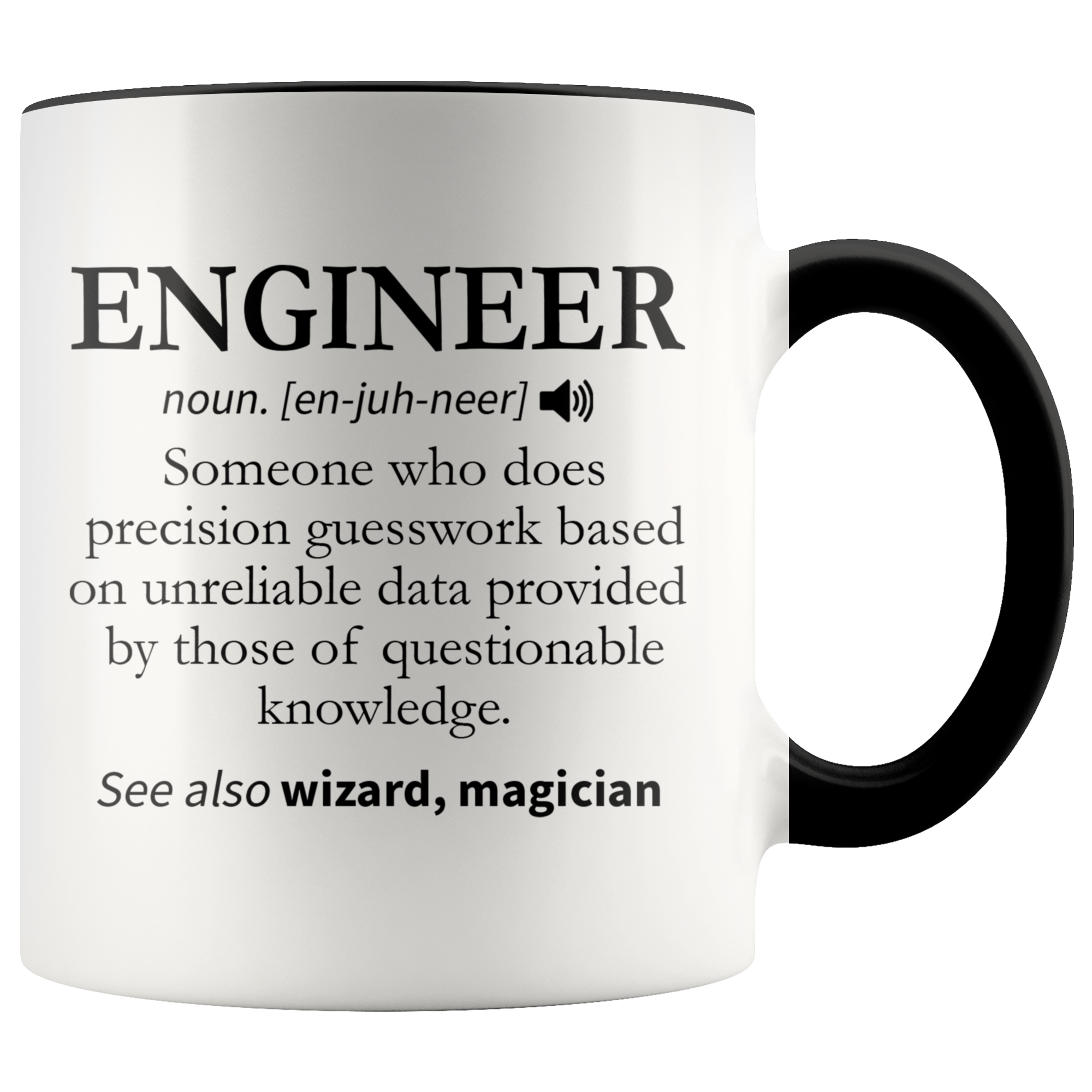 Accent Mug - Engineer Definition