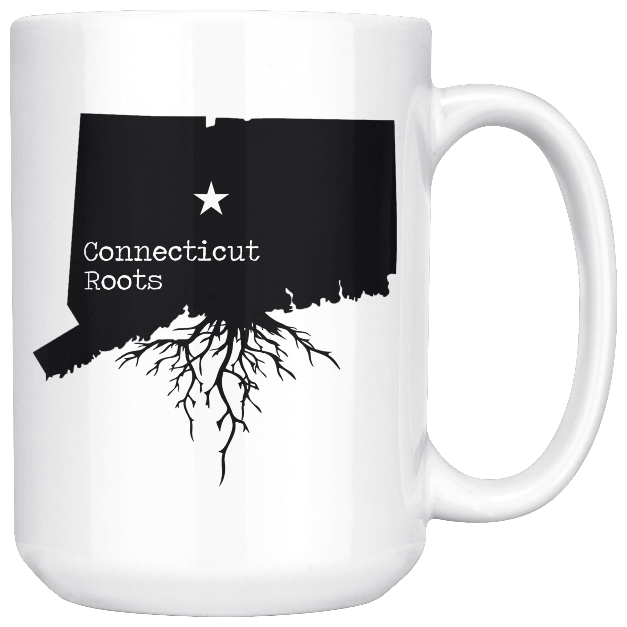 White Mugs - Connecticut Roots