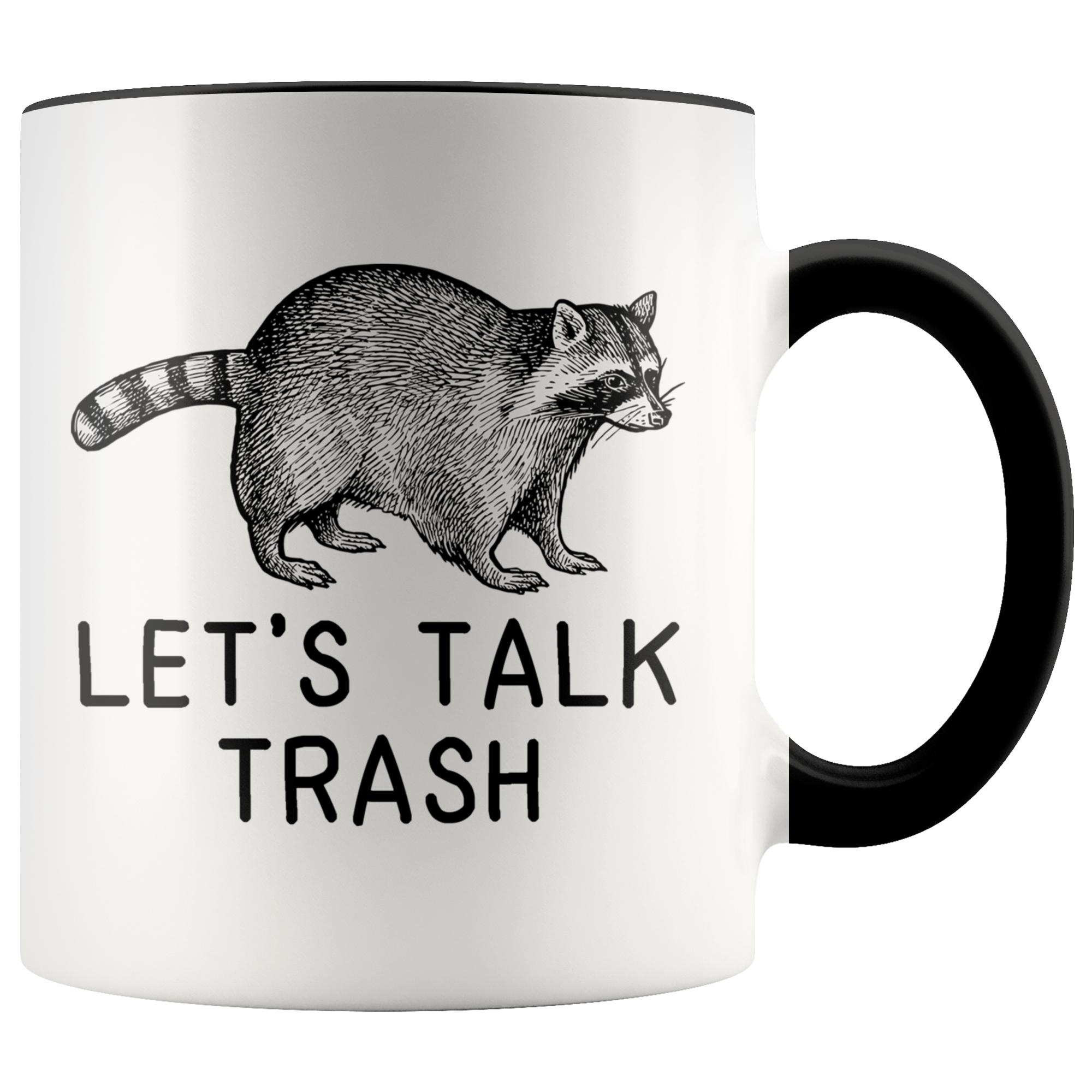 Accent Mug - Let's Talk Trash