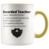 Accent Mug - Bearded Teacher Mug