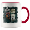 Accent Mug - 3 Llama Moon