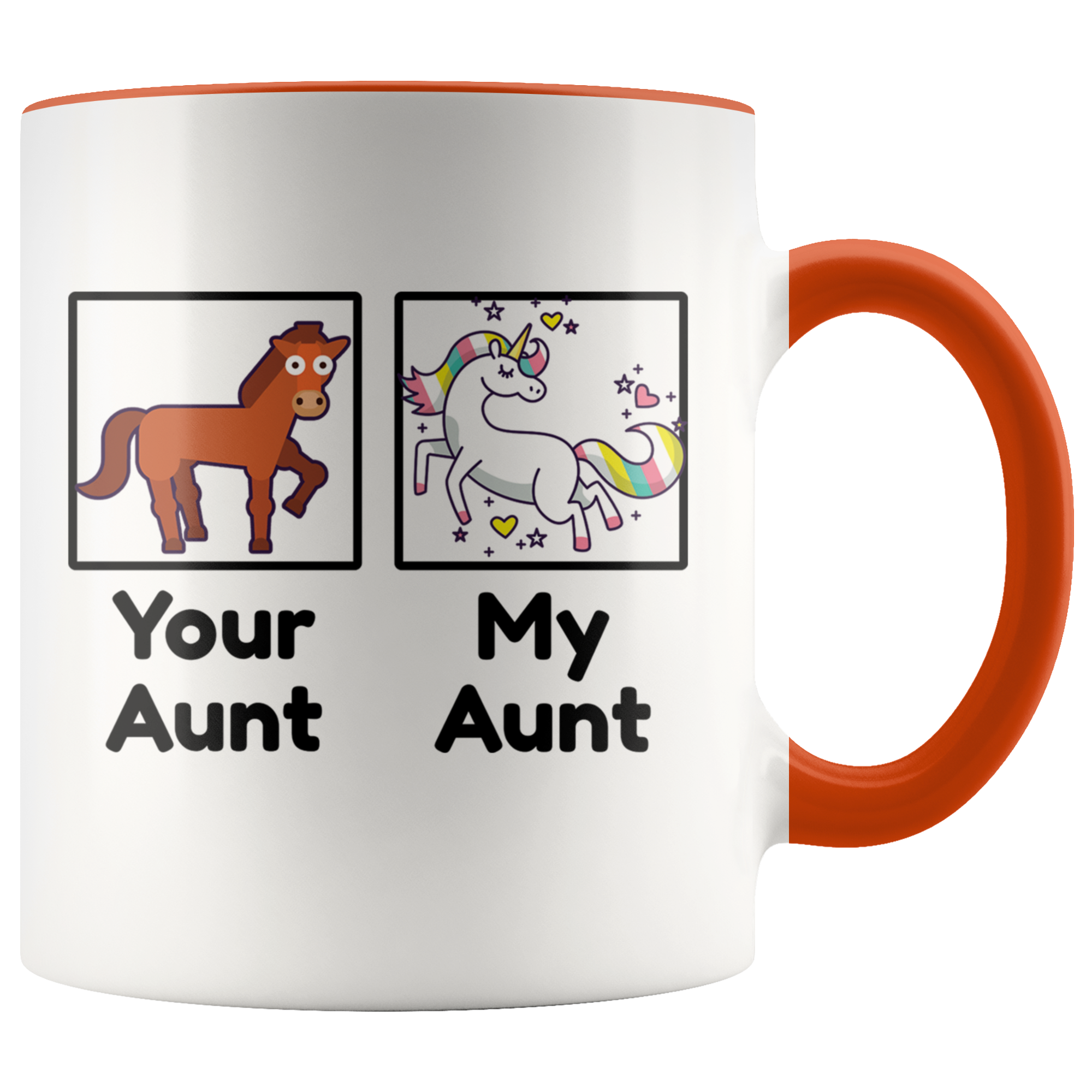 Accent Mug - Your Aunt My Aunt Unicorn
