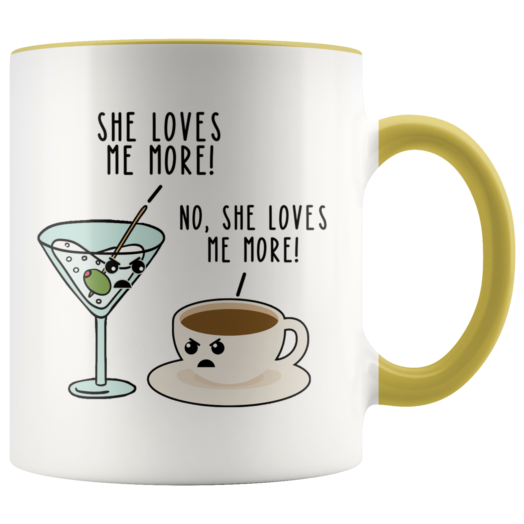 Accent Mug - Martini Coffee She Loves