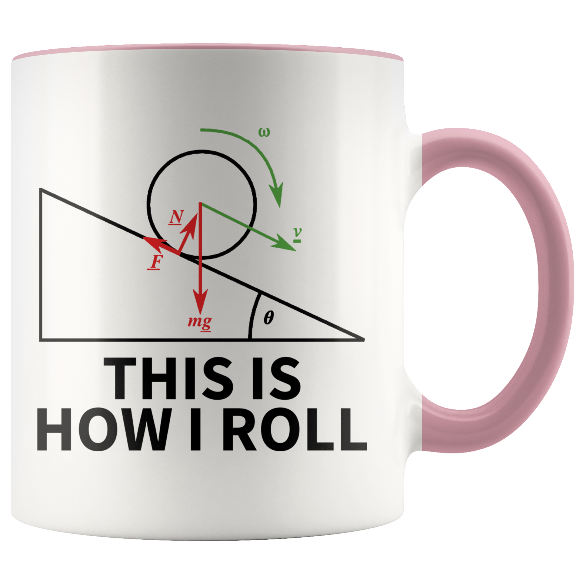 Accent Mug - Physics How I Roll