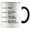 Accent Mug - Time To Poop