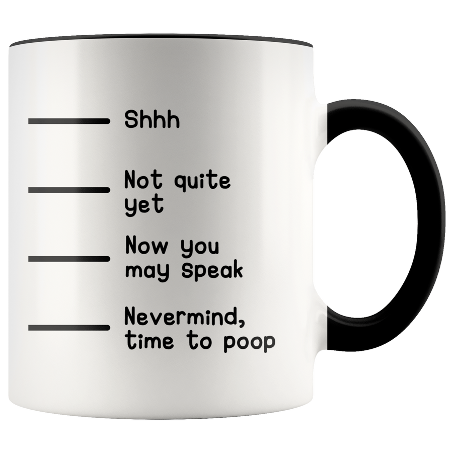 Accent Mug - Time To Poop