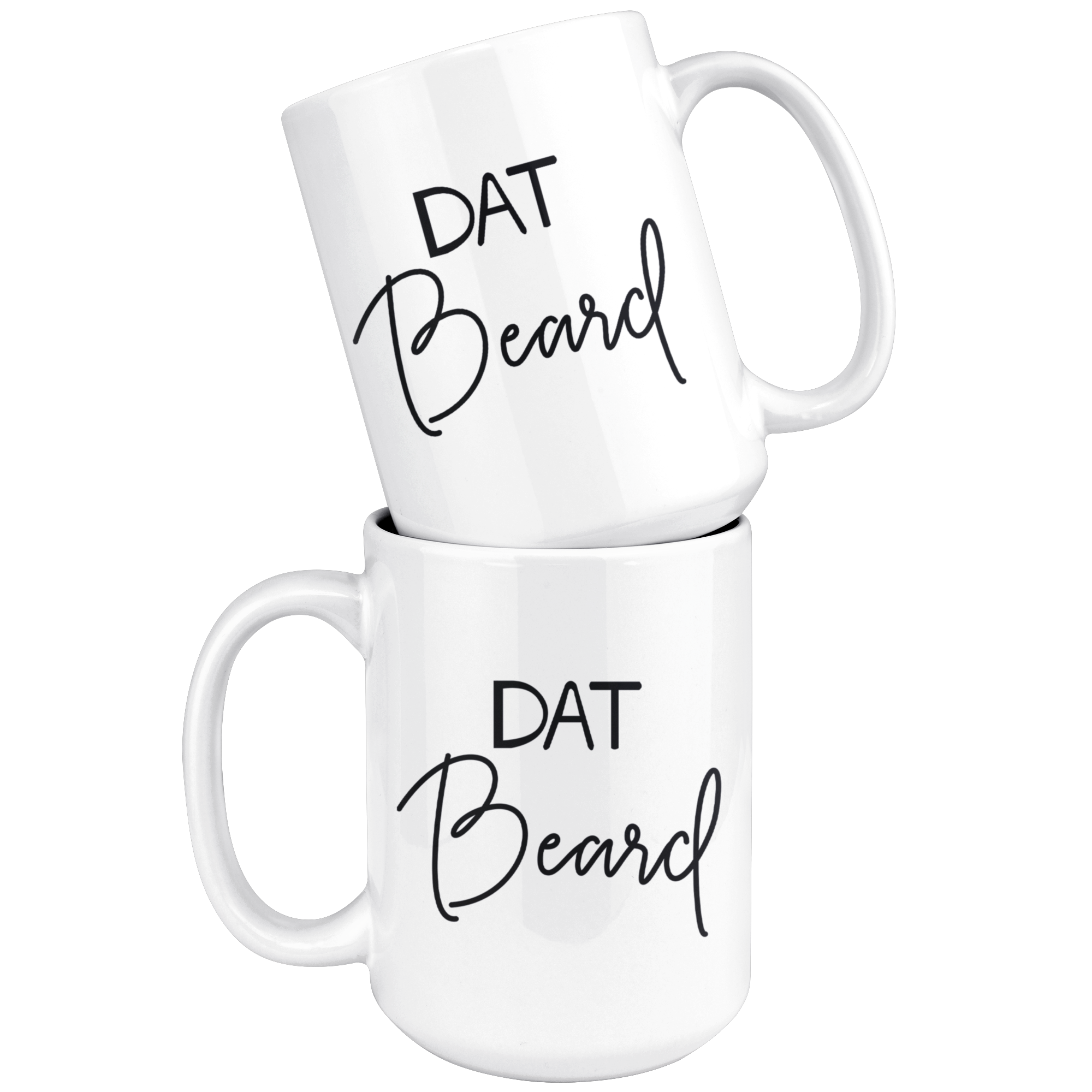 White Mugs - Dat Beard