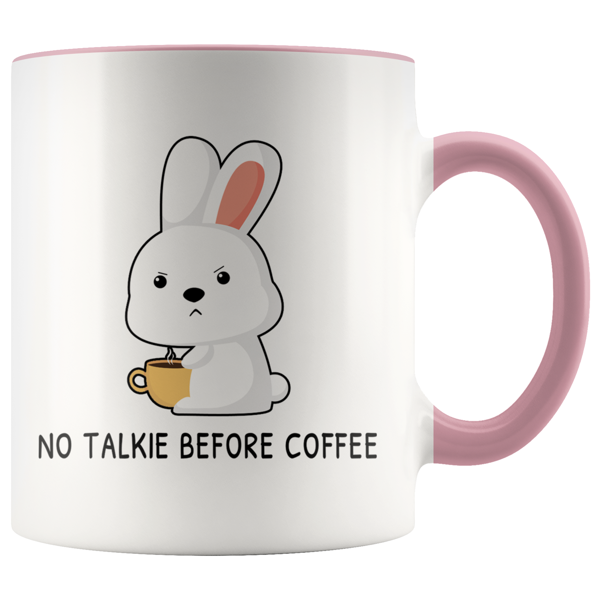 Accent Mug - No Talkie Before Coffee