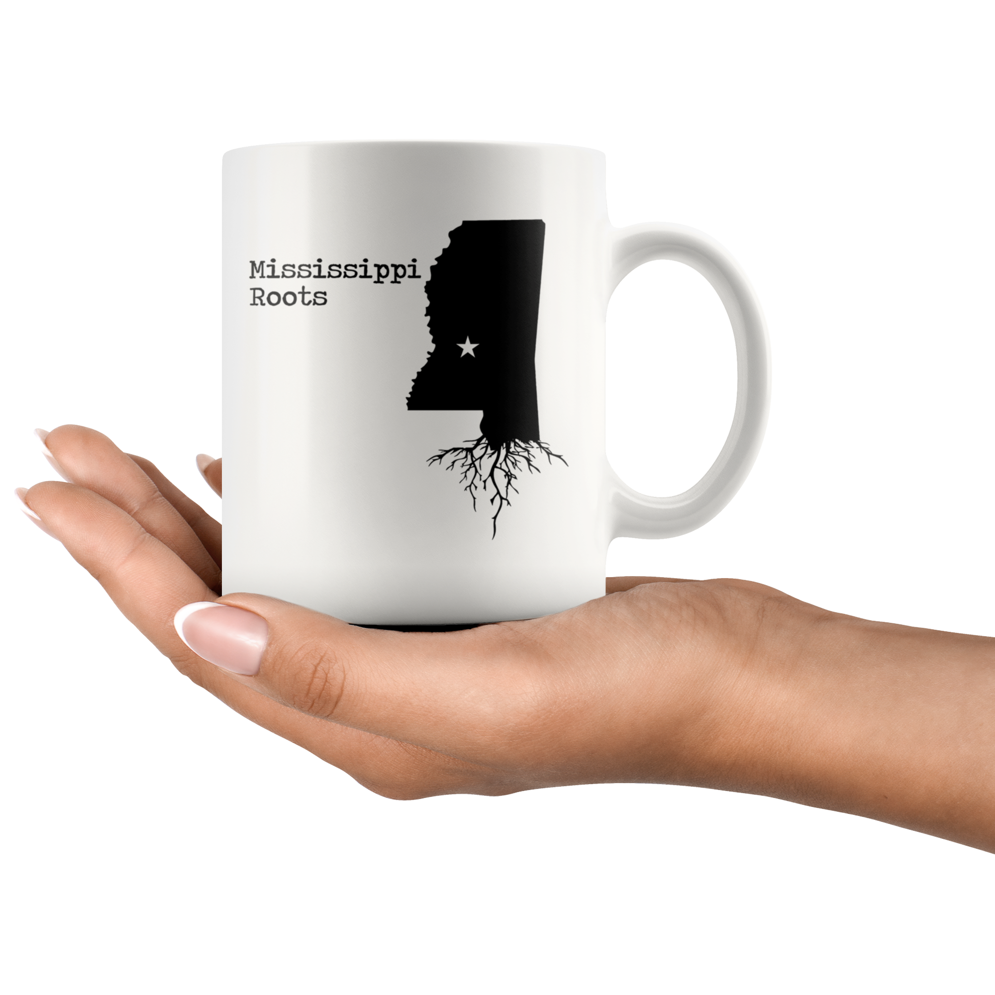 White Mugs - Mississippi Roots