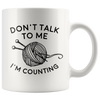 Accent Mug - Don't Talk I'm Counting