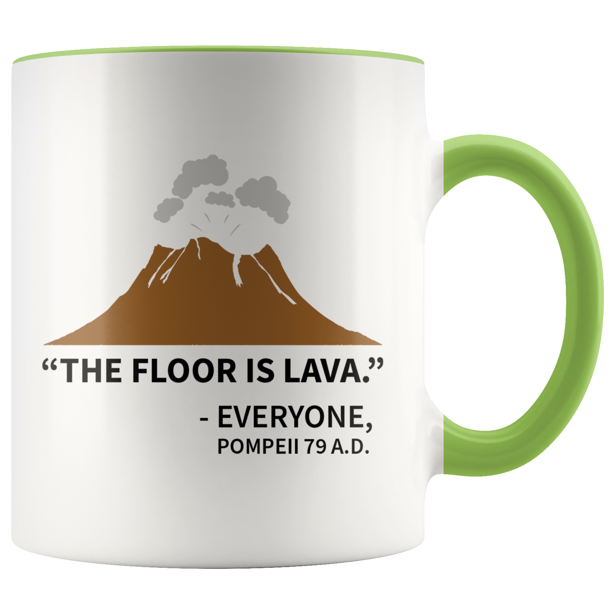 Accent Mug - Floor is Lava