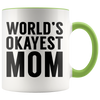 Accent Mug - World's Okayest Mom