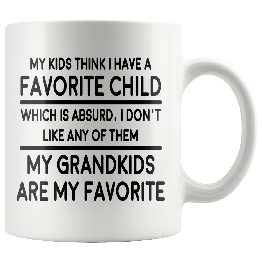 White 11oz Mug - Favorite Child