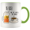 Accent Mug - Beer Coffee Love