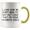 Accent Mugs - Favorite Child Outloud