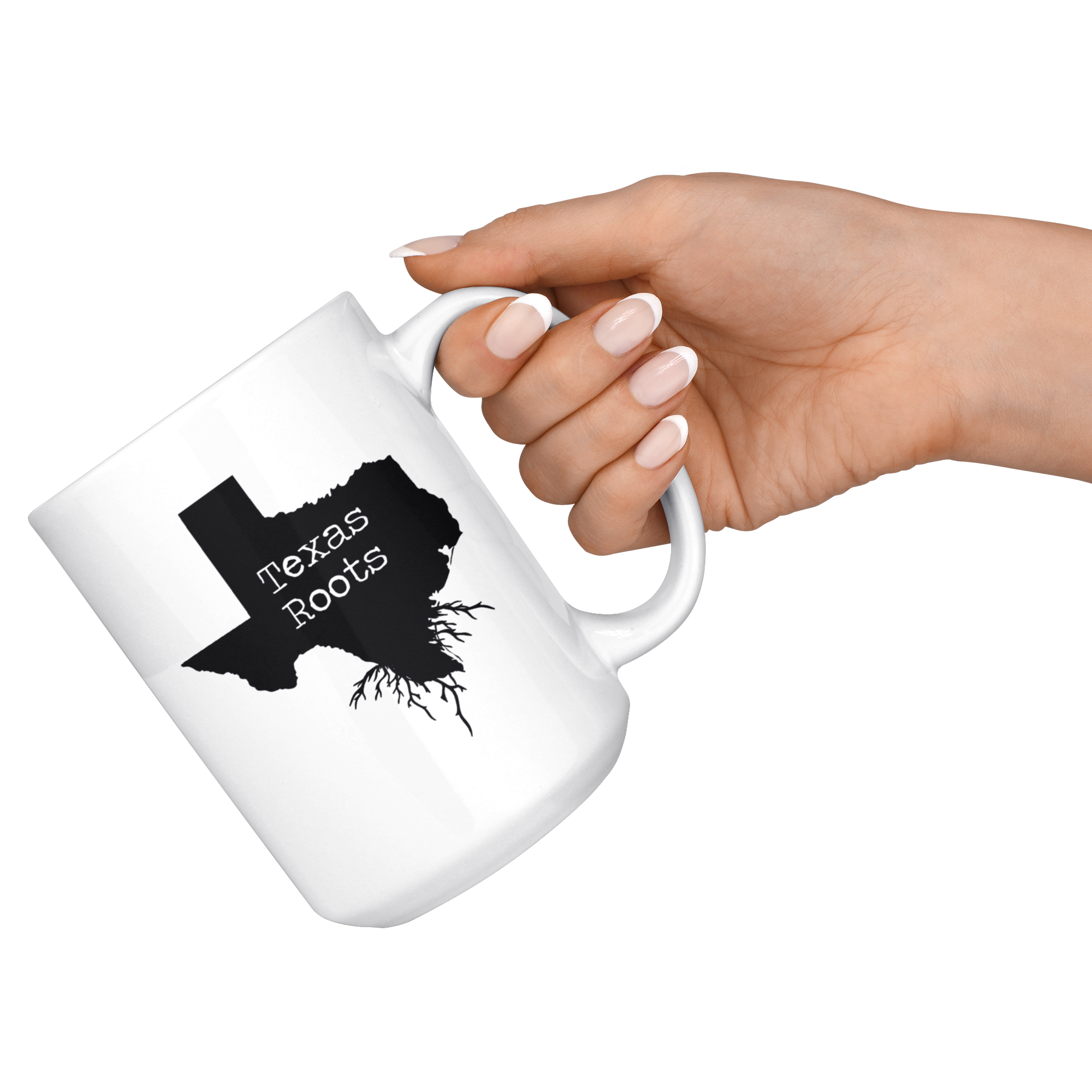 White Mugs - Texas Roots