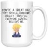 White 15oz Mug - Trump Dad