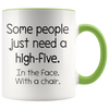 Accent Mug - High Five Face
