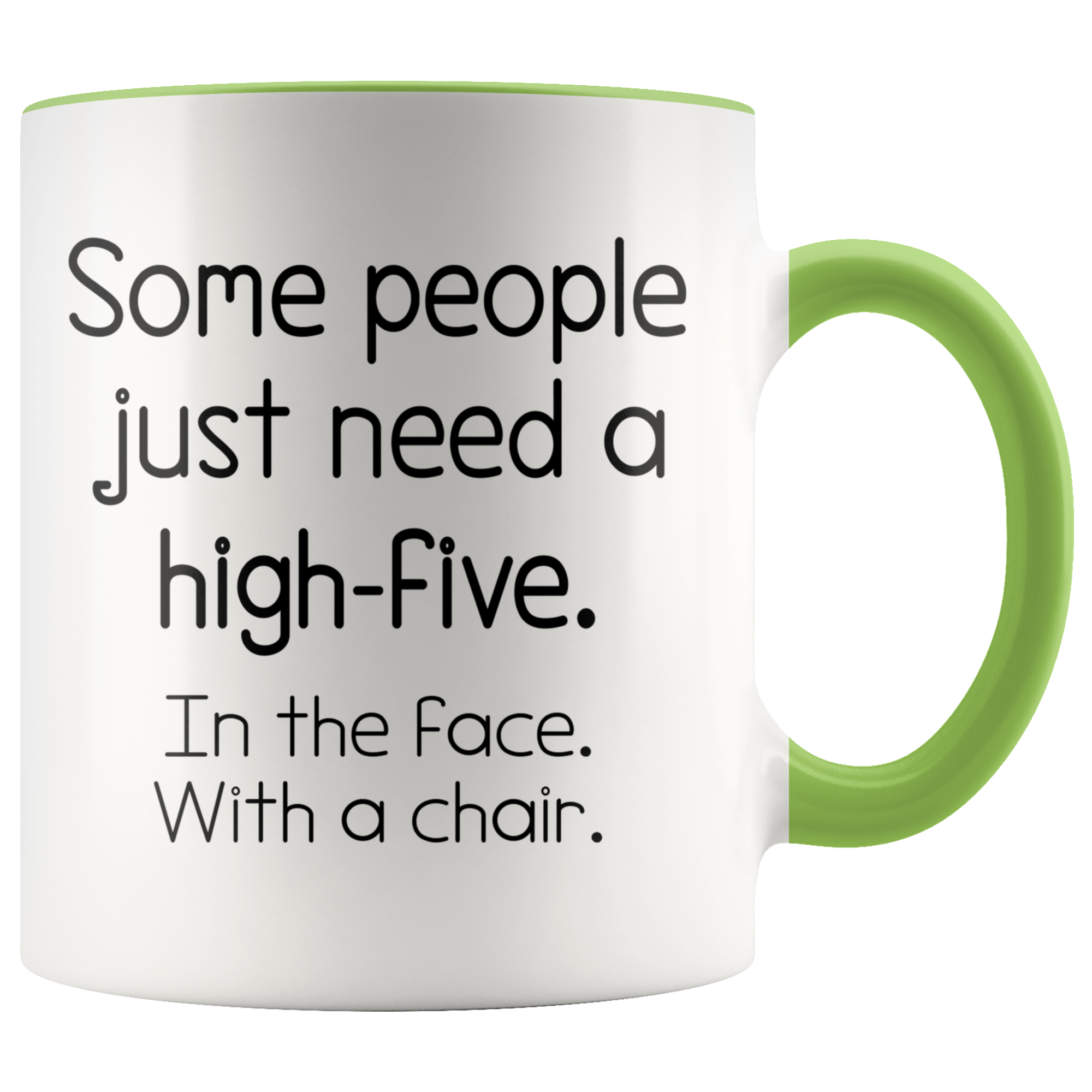 Accent Mug - High Five Face