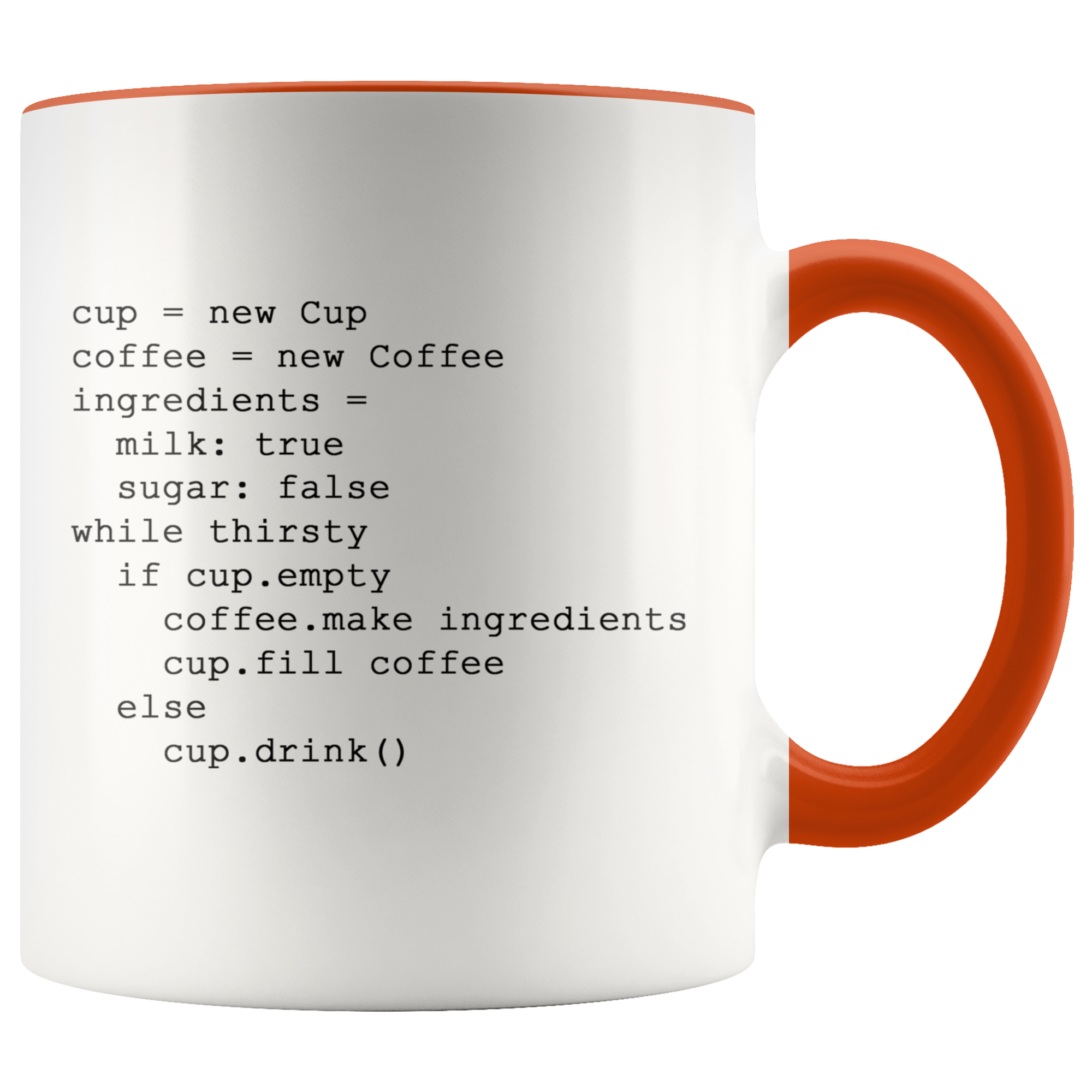 Accent Mug - Computer Coder Coffee New Cup Mug