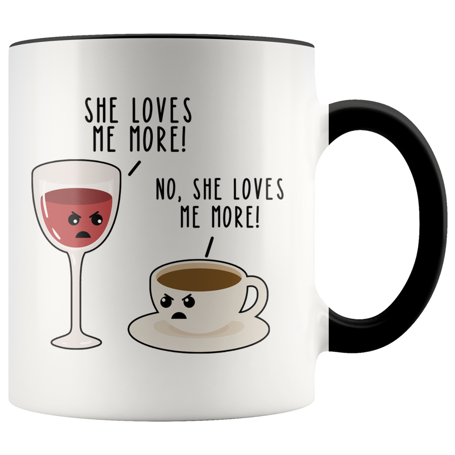 Accent Mug - Wine And Coffee